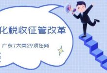 七张创意海报,看广东深化税收征管改革如何“动起来”-惠州装维总工会