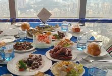 【春节适用丨世贸中心·世贸旋转餐厅】冬季好食光，数百种美味随便吃！99.9/148元享单人午餐/自助晚餐-惠州装维总工会