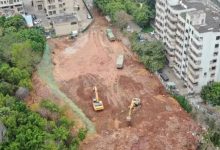 开始动工!惠州江北新湖公园地块正在填土作业-惠州装维总工会