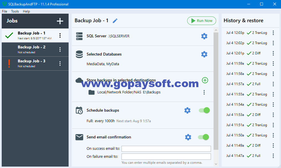 SQLBackupAndFTP 12.2.3 破解版【全网唯一破解版】